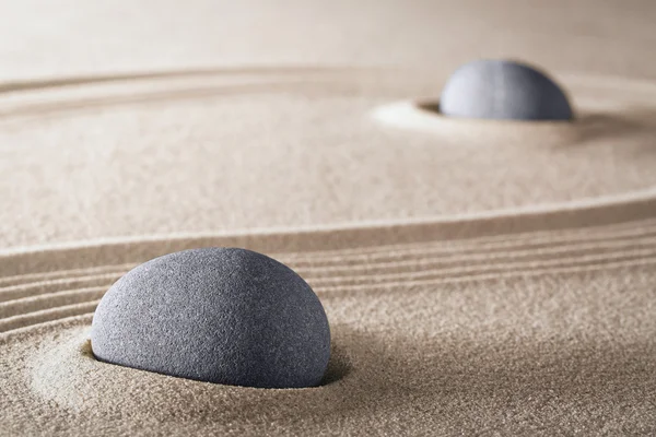 Purity zen meditation garden — Stock Photo, Image