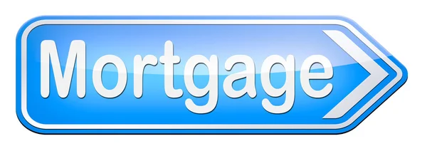 Mortgage sign — Stock Photo, Image