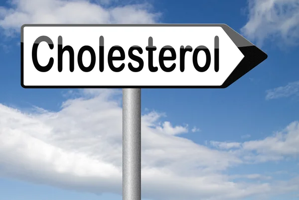 Wysoki poziom cholesterolu — Zdjęcie stockowe