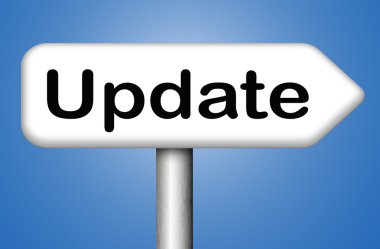 güncelleştirme yol levhası