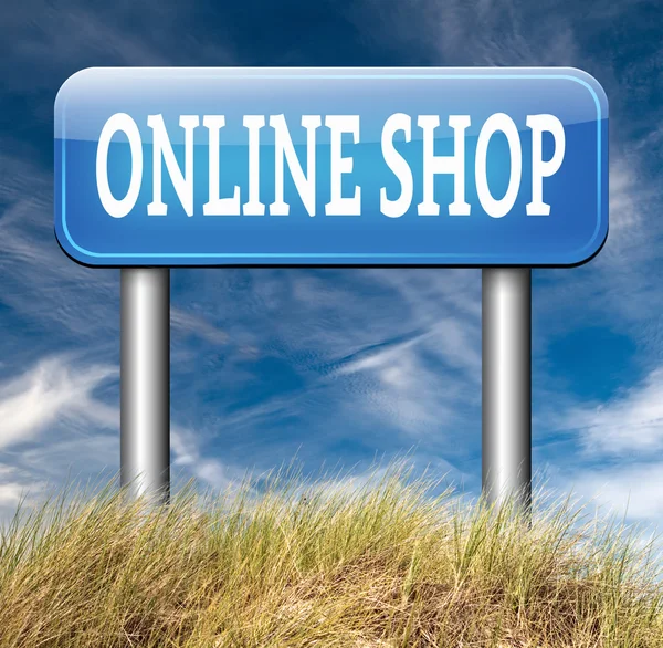 Online-Shop — Stockfoto