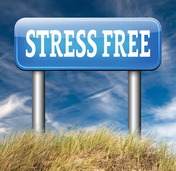 Stressfri zon — Stockfoto