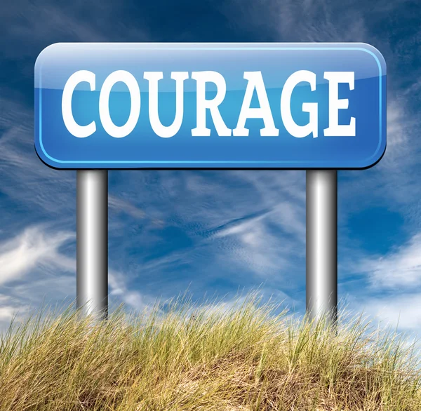 Courage no fears — Stock Photo, Image