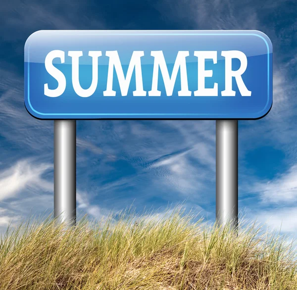Sommerzeitzeichen — Stockfoto