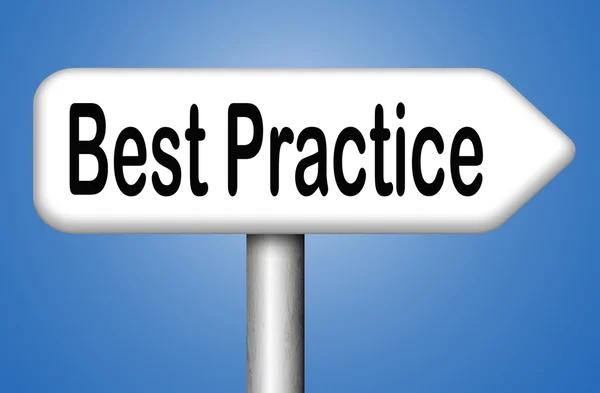 Best practice — Stock Photo, Image