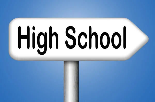 High School — Stock Photo, Image