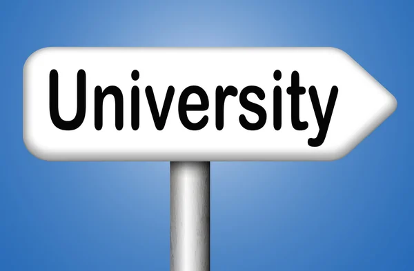 University education sign — Stock Photo, Image