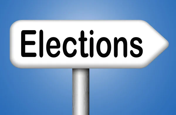 Elections to get new government — Stock Photo, Image