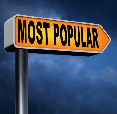 en popüler işareti