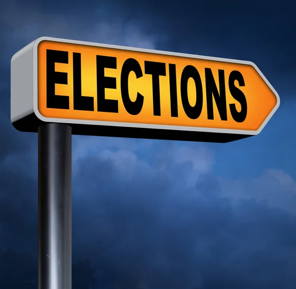 Elections to get new government — Stock Photo, Image