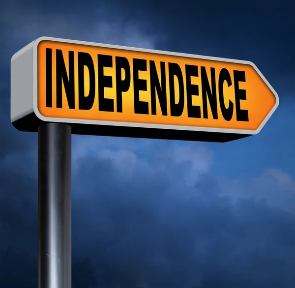 Independence self sufficient — Stock Photo, Image