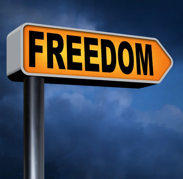 Свобода мирного вільного життя без обмежень — стокове фото