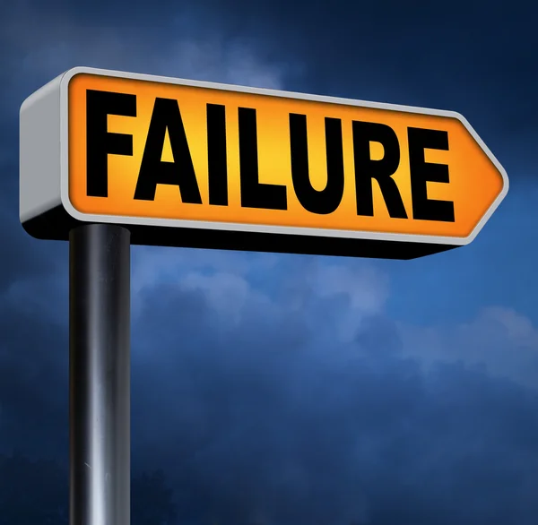 Failure fail exam — Stock Photo, Image
