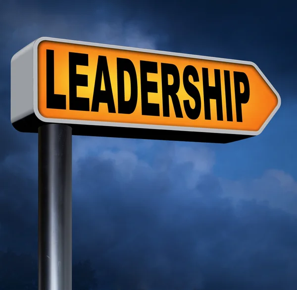 Natural Leadership  in business — Stock Photo, Image