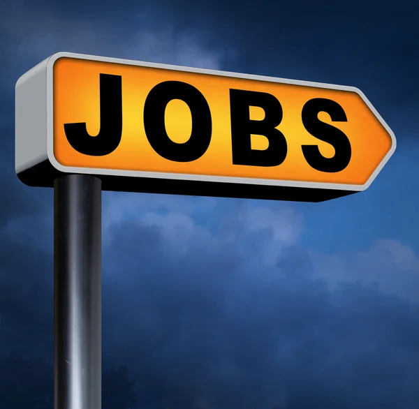 Signo de búsqueda de empleo —  Fotos de Stock