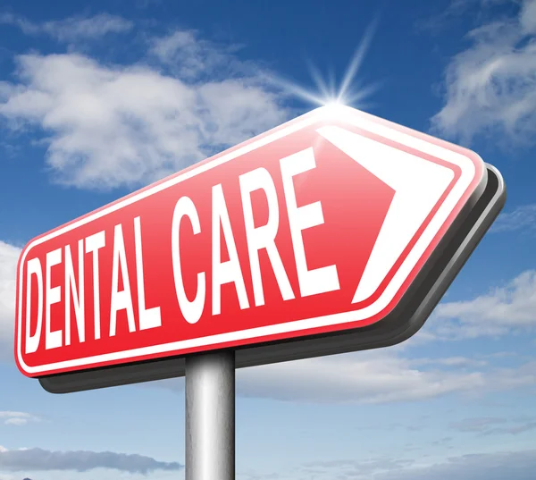 Dental care sign — Stock Photo, Image