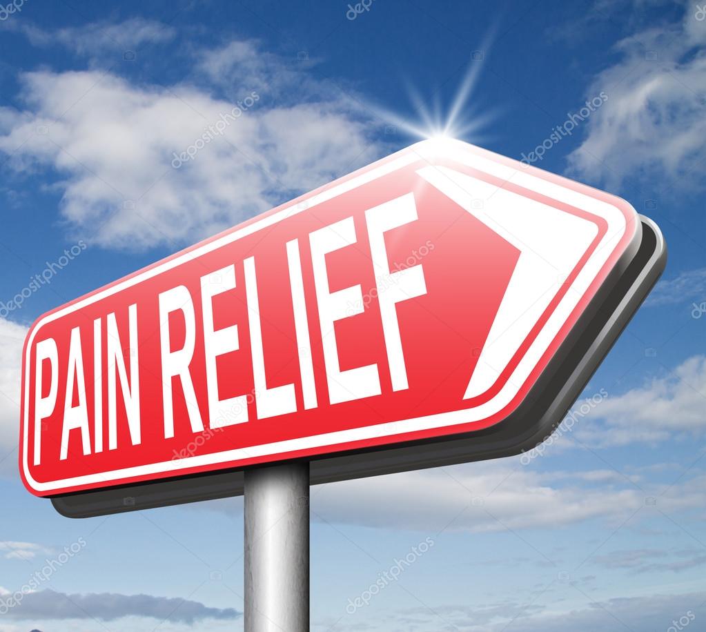 Pain relief sign