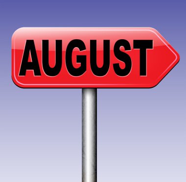 Ağustos yol işareti
