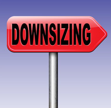 Küçülme yol işareti