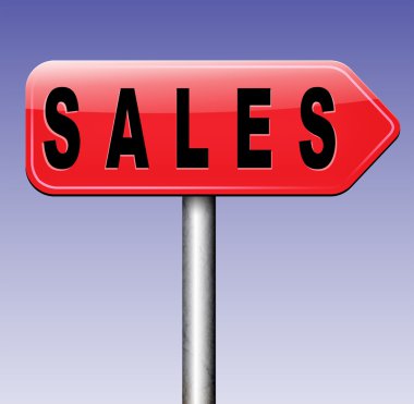 Online satış işareti