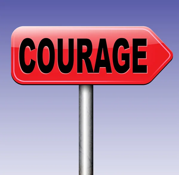 Courage no fears — Stock Photo, Image