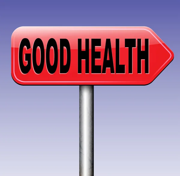 良好的健康标志 — 图库照片