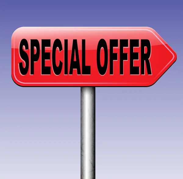 Special offer sign — Stock Photo, Image