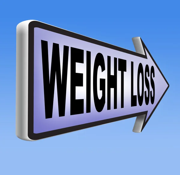 Εγγραφείτε απώλεια βάρους — Φωτογραφία Αρχείου