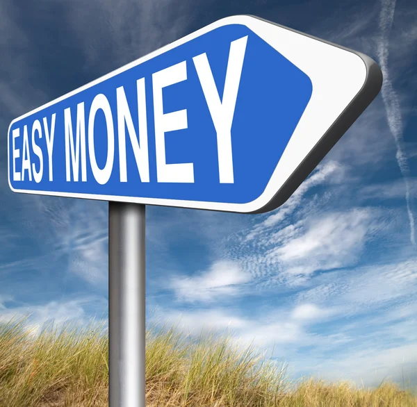 Easy money sign — Stock Photo, Image