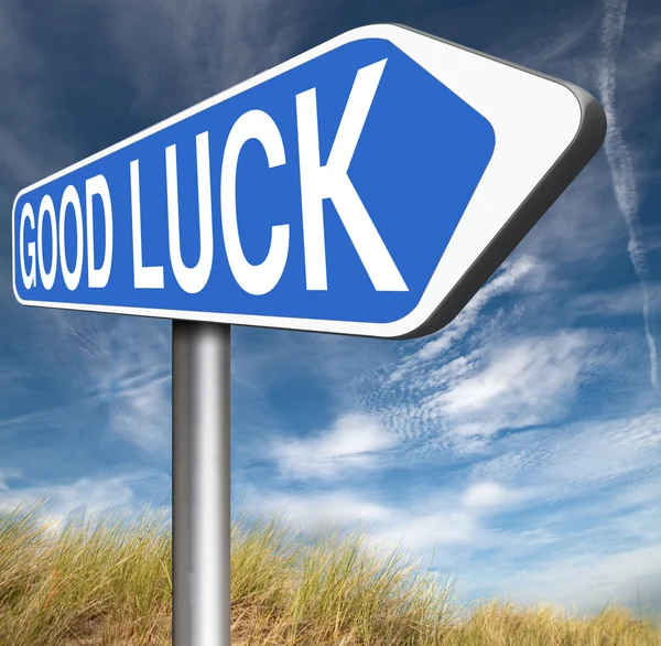 Good luck sign — Stock Photo, Image