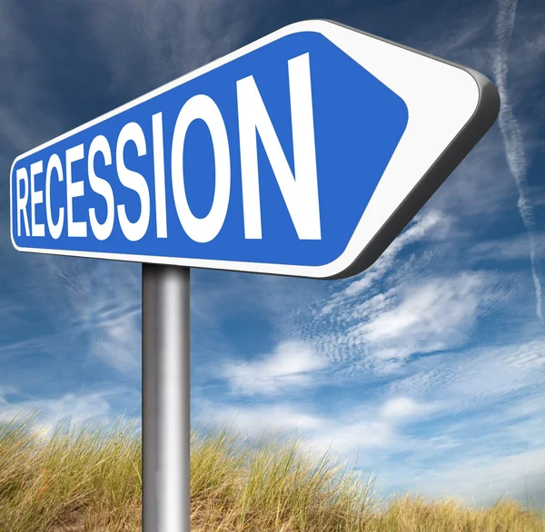 Global economic recession — Stock Photo, Image