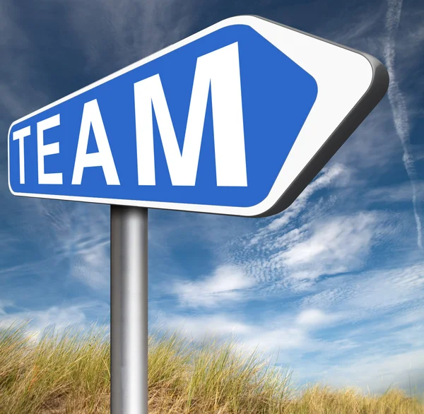 Team or group sign — Stock Photo, Image