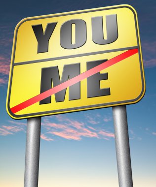 Youn işaret beni ya da bize