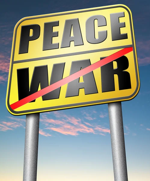 War peace conflict zone — Stock Photo, Image