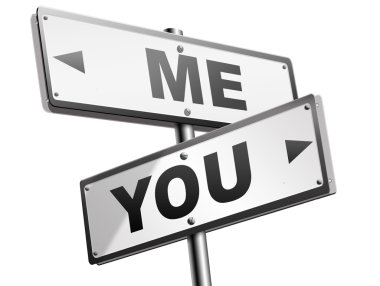 choosing between me and you clipart