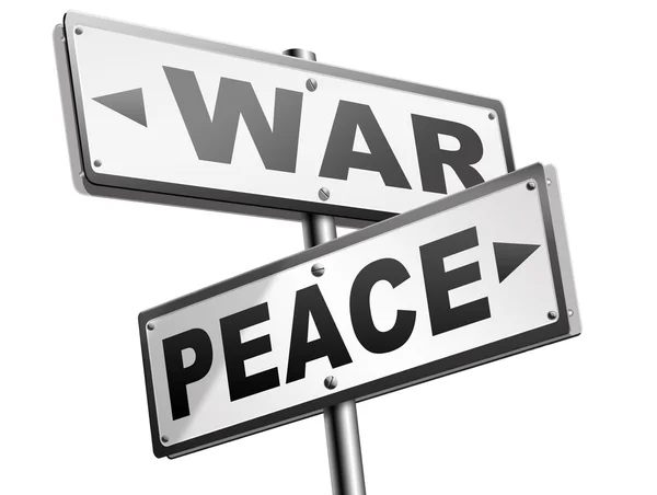 War peace conflict zone — Stock Photo, Image