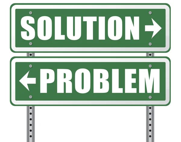 Finding solution for problems — Stock Photo, Image