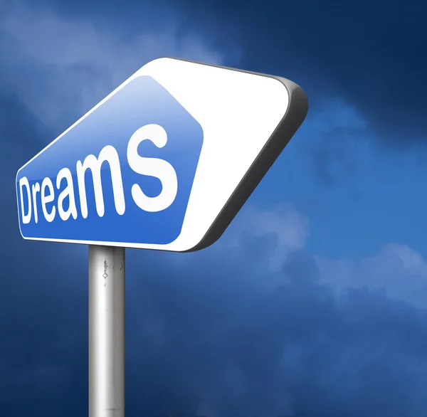 Your dreams road sign — Stock Photo, Image