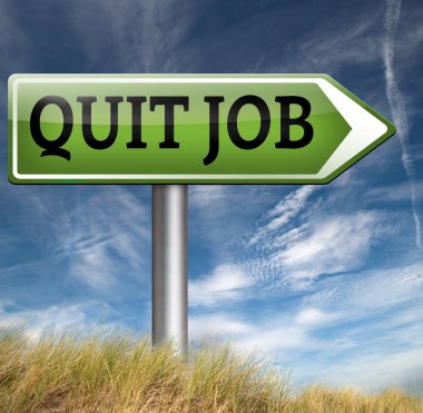 İş yol işaret çıkın