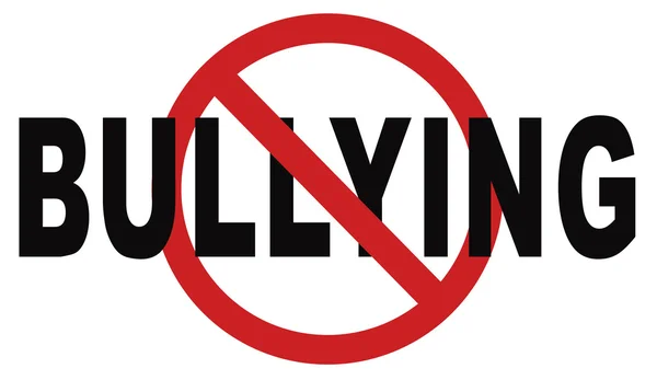 Stop bullying sign — Stock Photo, Image