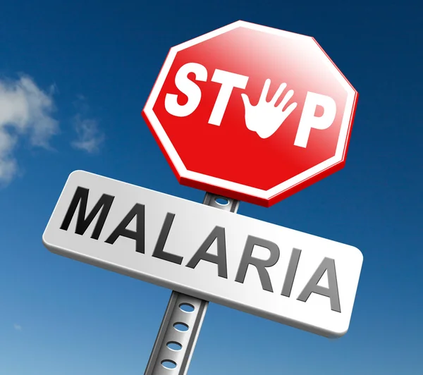 Stoppa malaria mygga — Stockfoto