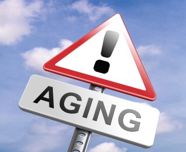 Yaşlanma işaret durdurmak