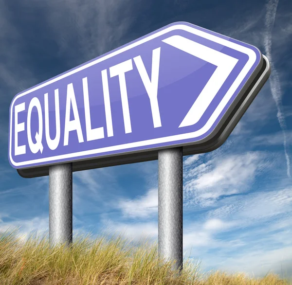 Знак стрелки равенства — стоковое фото