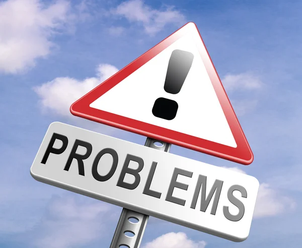 Solving problems sign — Stock Photo, Image