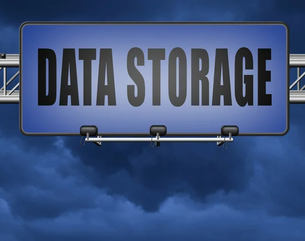 Data storage management — Stock Photo, Image