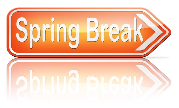 Spring break holiday — Stock Photo, Image
