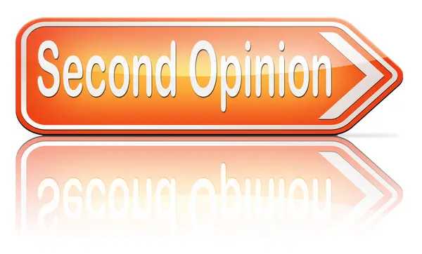 Second opinion ask — Stock Photo, Image