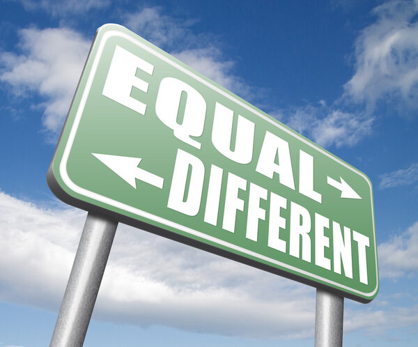 equal or different equality