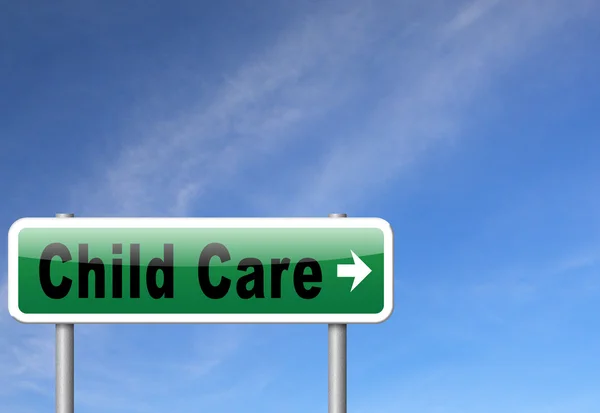 Child care in daycare or creche — Stock Photo, Image