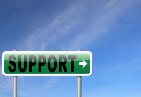 Support desk icon — Stock Photo, Image